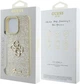 Панель Guess Fixed Glitter Big 4G для Apple iPhone 16 Pro Max Gold (GUHCP16XHG4SGD) - зображення 4