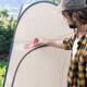 Душовий намет розкладний Naturehike NH17Z002-P, коричневий - изображение 5