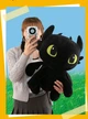 Мягкая Плюшевая Игрушка Беззубик Черный Новый 25 см (368766) - изображение 9