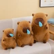 Мягкая Плюшевая Игрушка Капибара Сопля Коричневая 50 см (368786) - изображение 9