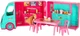 Zestaw do gry Pin Ming Toys 2 w 1: Camper i food truck dla lalek 21 el. (5903039755383) - obraz 2