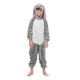 Пижама Детская Кигуруми Для Детей И Подростков Кролик Подлец Серая Kigurumi 130 (120-130) (369031) - изображение 2