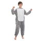 Пижама Детская Кигуруми Для Детей И Подростков Кролик Подлец Серая Kigurumi 130 (120-130) (369031) - изображение 3