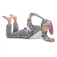Пижама Детская Кигуруми Для Детей И Подростков Кролик Подлец Серая Kigurumi 130 (120-130) (369031) - изображение 4