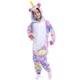 Пижама Детская Кигуруми Звездный Единорог Единорог Многоцветный Kigurumi 130 (120-130) (369157) - изображение 1