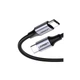 Дата кабель USB-C to USB-C 1.0m US261 3A Alum. Braid Gray\Black Ugreen (50150) (340866) - изображение 1