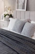 Вязаный плед косы ПРОВАНС SOFT графит, 220х240см 040475 - изображение 11