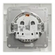 Розетка Schneider Electric ASFORA з кришкою, біла (EPH3100121) - изображение 8