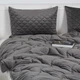 Одеяло ТЕП «VELOUR» Темно – серая, 180x210 - изображение 5