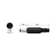 Кабель питания DC 5.5x2.1 (Male to Male) 3m (300cm) для роутера, терминала, ONU, GPON, камер и др. техники - изображение 2