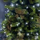 Светодиодная гирлянда-нить черная проволока 100 LED Xmas рубин 7 м 8 режимов белый - изображение 6