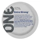 ONE Extra Strong, 1 шт, розширена форма, зі змазкою, підходить для анального сексу - зображення 1
