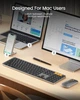 Комплект клавиатуры и мышки ProtoArc с подсветкой Bluetooth для MacBook Pro/Air, iPhone, iPad - изображение 8