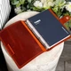 Блокнот в кожаной обложке Сідней Professional Journals А5 со сменным бумажным блоком в точку Коньяк - изображение 2