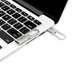 USB Флешка для компьютера 64ГБ Super DuoDuo 64gb металлическая флешка с карабином Серебристый - изображение 10