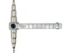 Расширитель медных труб 7 положений Ø= 1/4", 5/16", 3/8", 1/2", 5/8", 3/4", 7/8" YATO (YT-21805) - изображение 1
