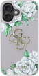 Панель Guess Grained Roses Big 4G для Apple iPhone 16 Purple (3666339427221) - зображення 3