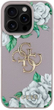Панель Guess Grained Roses Big 4G для Apple iPhone 16 Pro Purple (3666339427245) - зображення 3
