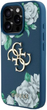 Панель Guess Grained Roses Big 4G для Apple iPhone 16 Pro Max Blue (3666339427405) - зображення 2