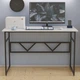 Письмовий стіл Ferrum-decor Раян 75x140x60 чорний ДСП Біле 16мм (FRD-103691) - зображення 2