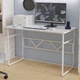 Письмовий стіл Ferrum-decor Раян 75x140x70 білий ДСП Біле 16мм (FRD-101171) - зображення 1