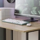 Письмовий стіл Ferrum-decor Кевін 75x100x60 чорний ДСП Дуб Сонома 16мм (FRD-103792) - зображення 3