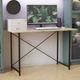 Стіл письмовий Line Лайт Ferrum-decor 750x1200x500 Чорний метал ДСП Дуб Сан-Марино 16 мм (FRD-104851) - зображення 1