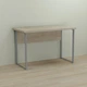 Письмовий стіл Ferrum-decor Курт 76x140x60 сірий ДСП Дуб Сонома 32мм (FRD-101853) - зображення 1