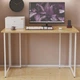 Комп'ютерний стіл Ferrum-decor Ханна 75x100x60 білий ДСП Дуб Артизан 16мм (FRD-106203) - зображення 1