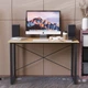 Компьютерный стол Ferrum-decor Дейв 75x140x70 черный ДСП Дуб Сан-Марино 16мм (FRD-102016) - изображение 7