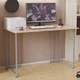 Комп'ютерний стіл Ferrum-decor Ханна 75x140x60 сірий ДСП Дуб Сан-Марино 16мм (FRD-101414) - зображення 1