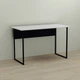 Письменный стол Ferrum-decor Майк 75x100x60 черный ДСП Белое 16мм (FRD-103847) - изображение 6