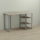 Письмовий стіл Ferrum-decor Кевін 75x100x60 сірий ДСП Дуб Сонома 16мм (FRD-101712) - зображення 3