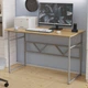 Компьютерный стол Ferrum-decor Раян 75x140x60 серый ДСП Дуб Сан-Марино 16мм (FRD-101614) - изображение 1