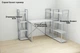 Этажерка 4/34 Ferrum-decor Серии Конект 120x34x28 серый ДСП Белое 16мм (FRD-104283) - изображение 10