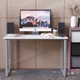 Письмовий стіл Ferrum-decor Дейв 75x140x70 сірий ДСП Біле 16мм (FRD-102408) - зображення 1