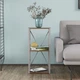 Етажерка 3/34 Ferrum-decor Серії Конект 73x34x28 сірий ДСП Дуб Сонома 16мм (FRD-104304) - зображення 1