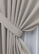 Комплект штор VR-Textil 100% блэкаут ASHEN NIGHT 150х270 2шт и Тюль 400х270 1847ш-1153т тауп с белым 71-084/3 - изображение 4