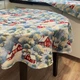 Скатерть Maystat Зима гобеленовая с люрексом 160х250 см разноцветная (0048-O160-250) - изображение 5