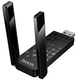 Портативний модем WiFi роутер Hoco HI34 маршрутизатор wireless network card WiFi6 2.4G/5G 600Mbs ультрашвидкість Чорний - изображение 4