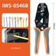 Клещи IWISS IWS-0546B для обжима контактов и клемм 20-10 AWG - изображение 2