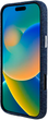 Панель Guess Denim Triangle Logo MagSafe для Apple iPhone 16 Pro Max Blue (3666339428303) - зображення 5