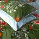 Простынь MirSon King Size 220x240 см 17-0881 Holiday Star Green Бязь (2200012196465) - изображение 5