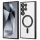 Чехол Fiji Chrome для Samsung Galaxy S24 Ultra (S928) с MagSafe и защитой камер Black - изображение 1