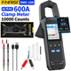 Цифровые токовые клещи FNIRSI DMC-100 AC/DC 600А True RMS мультиметр умные токоизмерительные клещи - изображение 2
