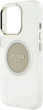 Панель Guess IML Metal Colored Circle Classic Logo MagSafe для Apple iPhone 16 Pro Transparent/Gray (3666339428747) - зображення 6