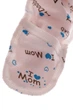 Человечек с шапкой и царапками для мальчика интерлок Babykroha I Love Mom белый 62 см (54695) - изображение 2