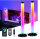 Смарт RGB видеосветило 2 шт LED неоновая лампа с Bluetooth, управление через телефон, умные светодиодные жезлы для фото, видео и п - изображение 8
