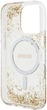 Панель Guess HC Resin Bottom Glitter MagSafe для Apple iPhone 16 Pro Max Gold (3666339429515) - зображення 6
