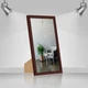 Фоторамка пластиковая 21х30 багет: AM1513-1118-1 Темное дерево (с акриловым стеклом 1.5мм, двп с ножкой) EmojiFrame - изображение 2